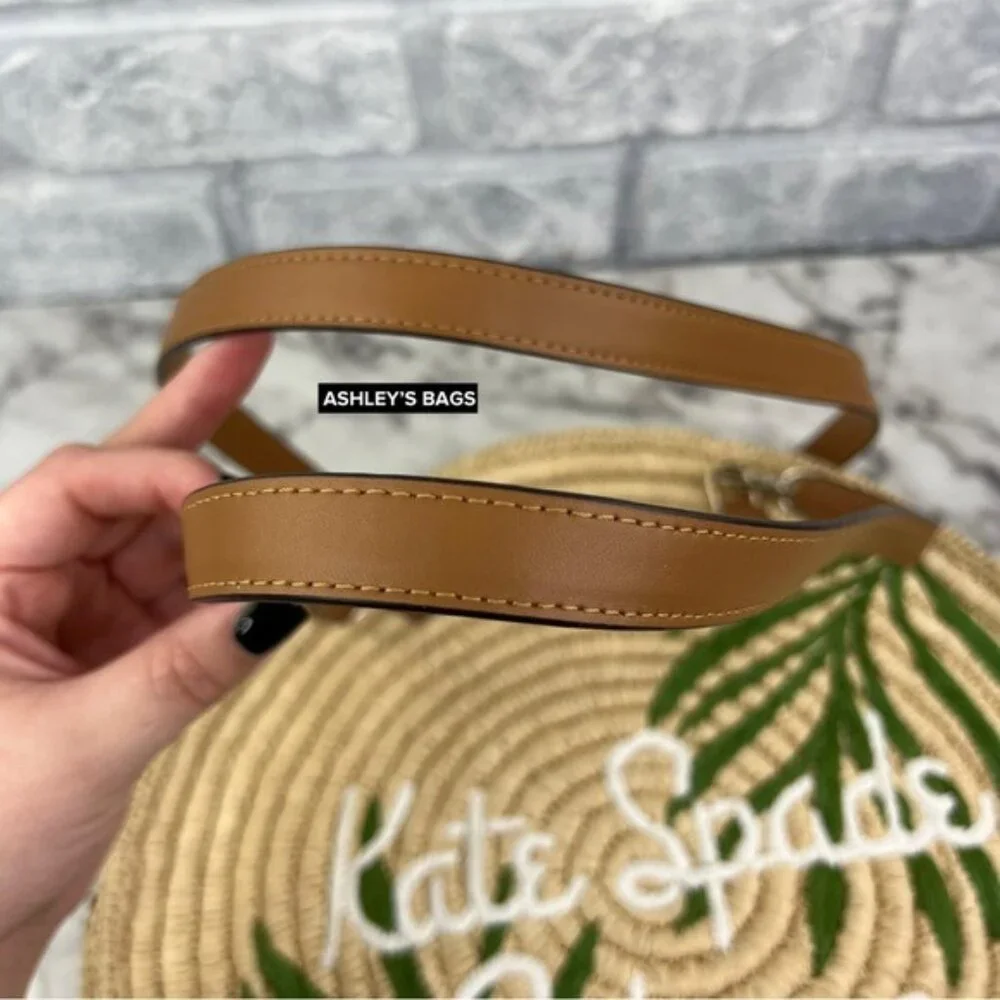 Kate Spade Sunkiss Cabana Straw Medium Tote - Picture 5 of 11